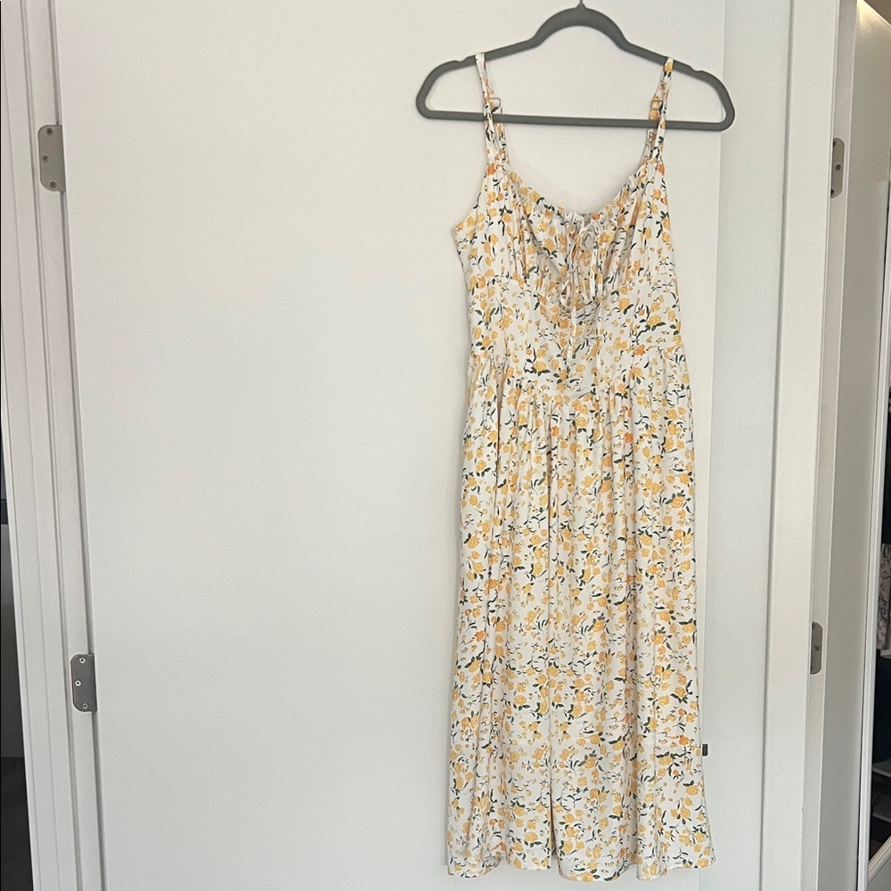 Floral Spaghetti Strap Dress